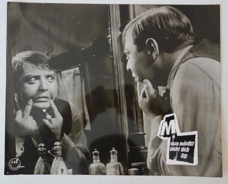M - Eine Stadt sucht einen Mörder originales deutsche Aushangfotos (R61)